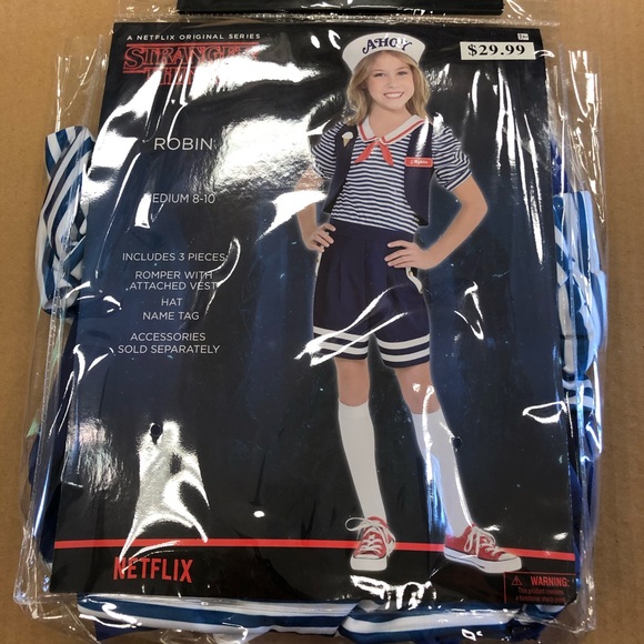 Stranger Things Robin Children’s Costume! New! - Picture 2 of 6